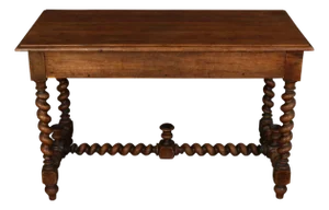 Antique Barley Twist Desk
