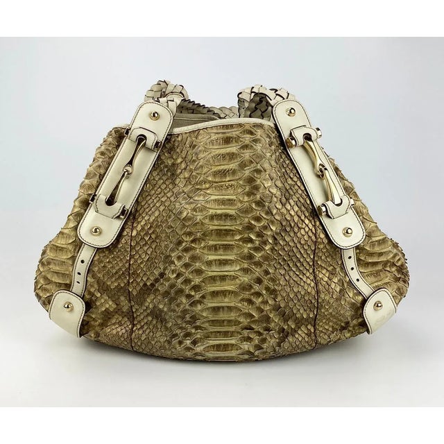 Gucci Gucci Python Pelham Handbag For Sale - Image 4 of 11