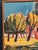Unknown, Behind the Trees, 1950s, Oil on Canvas, Framed For Sale - Image 9 of 18