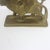 Mid 20th Century Brass Statue of Hindu Goddess Durga Riding a Lion a Symbol of Strength Protection and Motherhood Shiva For Sale - Image 6 of 9