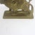 Vintage Brass Statue of Hindu Goddess Durga Riding a Lion a Symbol of Strength Protection and Motherhood Shiva For Sale - Image 6 of 9