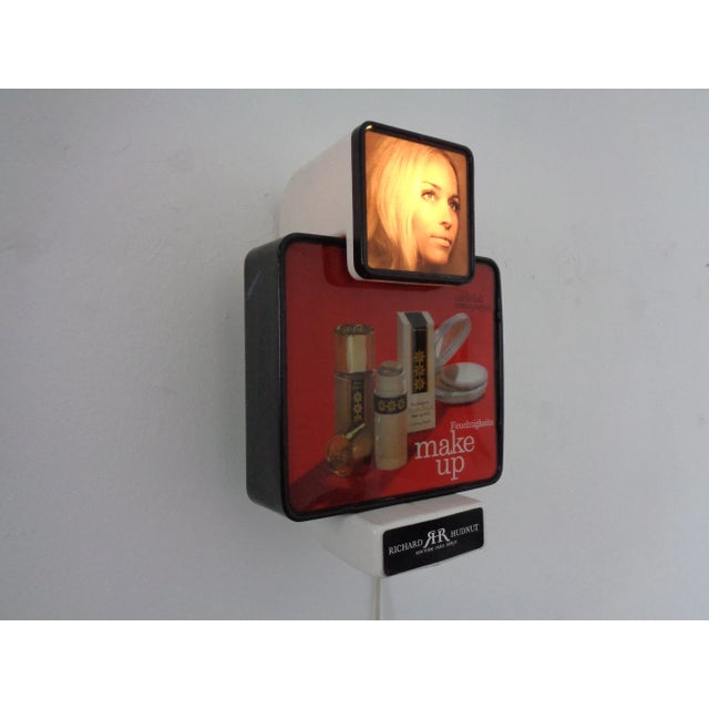 Light Sign by Richard Hudnut, 1960s For Sale - Image 4 of 18