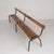 French School Slatted Bench, 1960s For Sale - Image 10 of 18