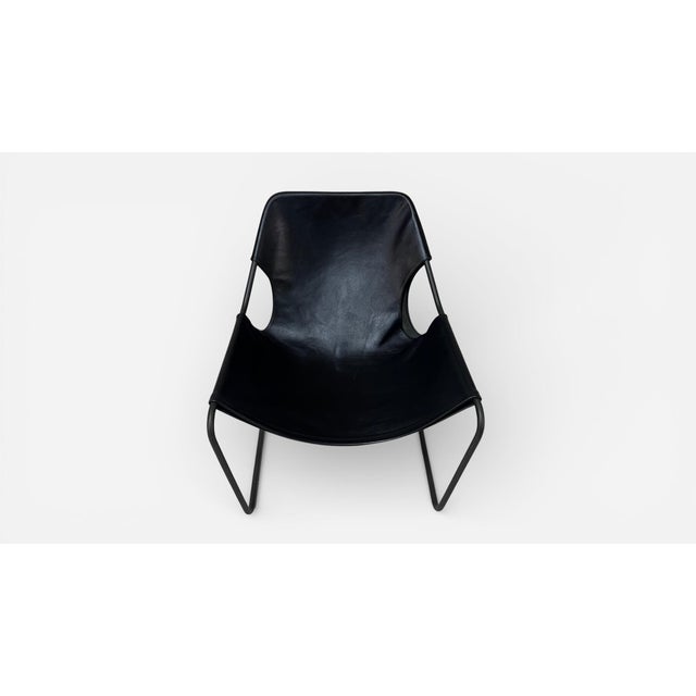 Black Paulistano Lounge Chair by Paulo Mendes Da Rocha for Objekto (1 of 2) For Sale - Image 8 of 13