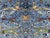 Blue Afghan Sultani Wool Rug, Natural Dye Persian Bijar Floral Design, 6′7″ × 9′9″ For Sale - Image 9 of 15