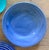 Late 20th Century Saturated Solids and Swirls Colored Wall Plate Curation- Set of 7 For Sale - Image 11 of 17