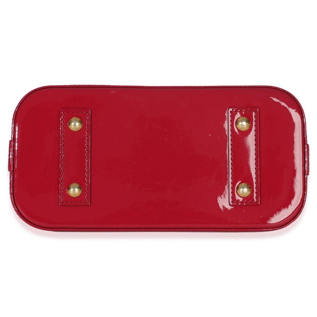 2010s Fuchsia Monogram Vernis Alma BB For Sale - Image 5 of 8