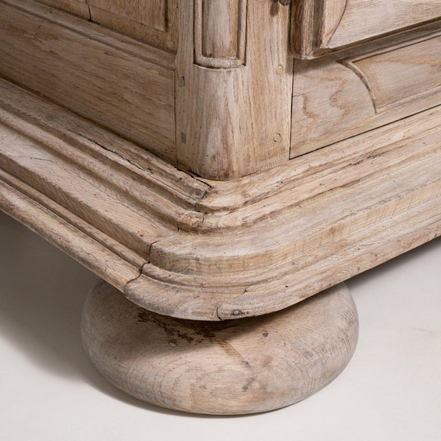 Louis XIV Oak Armoire, Baroque Style, France, Circa 1820 For Sale - Image 10 of 14