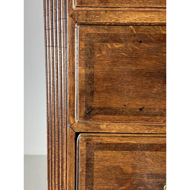 English Tallboy in Oak, 1800s For Sale - Image 16 of 18