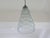 Not Yet Made - Made To Order Vintage Mid-Century Modern Pendant Light Sculptural Clear Ribbed Blown Glass Shade For Sale - Image 5 of 6