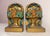Up for sale is a wonderful pair of antique 19th century figural bronze clad bookends made by J.B. Hirsch. Each is in the...