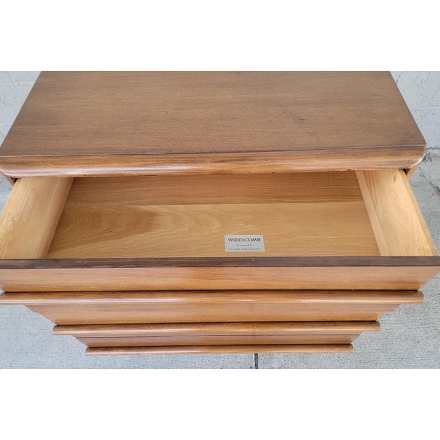 T. H. Robsjohn-Gibbings for Widdicomb Mid-Century Modern Dresser For Sale In San Francisco - Image 6 of 15