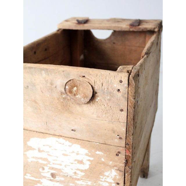 Antique Primitive Farm Bin For Sale - Image 13 of 18