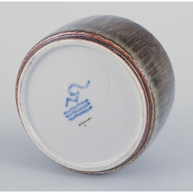 Stoneware Jar by Nils Thorsson for Royal Copenhagen For Sale - Image 6 of 7