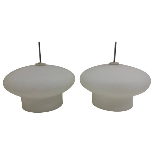 Mid-Century Glass Pendant from Napako, 1970s For Sale - Image 11 of 11