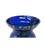 Mid-Century Modern Cobalt and Yellow Glass Vase by Justyna Krosno For Sale - Image 3 of 9
