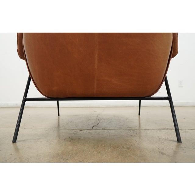 Hooker Furniture Ambroise Metal Frame Club Chair For Sale - Image 13 of 17