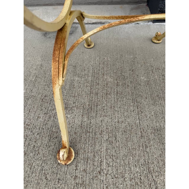 Mid-Century Iron Patio Dining Chairs by Woodard - Set of 6 For Sale - Image 11 of 11