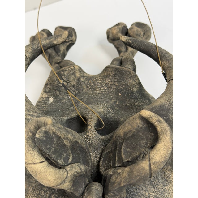Ceramic Vintage Richard Marshall Stoneware Flying Woo Creature 1981 For Sale - Image 7 of 13