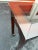 Glass Top Wood Console Table For Sale - Image 4 of 8