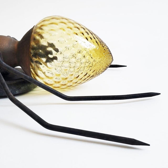 Metal Modern Italian Spider Wall Light, 1950s For Sale - Image 7 of 12