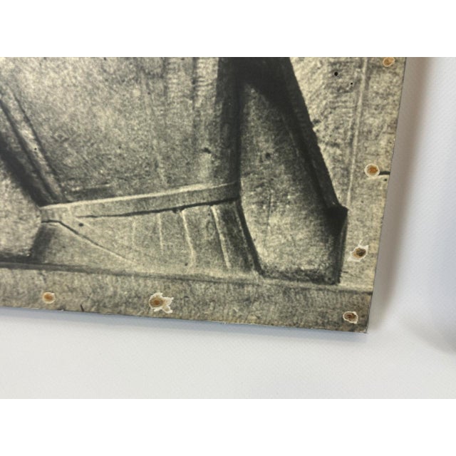 Brutalist Stations of the Cross, Print on Board, 1960s, Set of 3 For Sale - Image 13 of 15