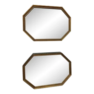 1920s Framed Cast Plaster Intaglios- a Pair