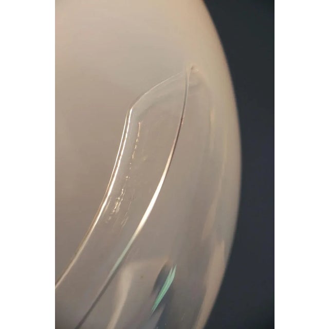 Orange Italian Ball Pendant Lamp from Mazzega, 1970s For Sale - Image 8 of 18