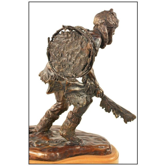 Late 20th Century Late 20th Century Man of the Mountain, Gerry Metz For Sale - Image 5 of 7