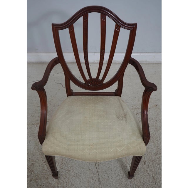 Age: Approx: 30 Years Old Details: Historic Charleston Collection Shield Back Style Condition: Excellent Condition - Minor...