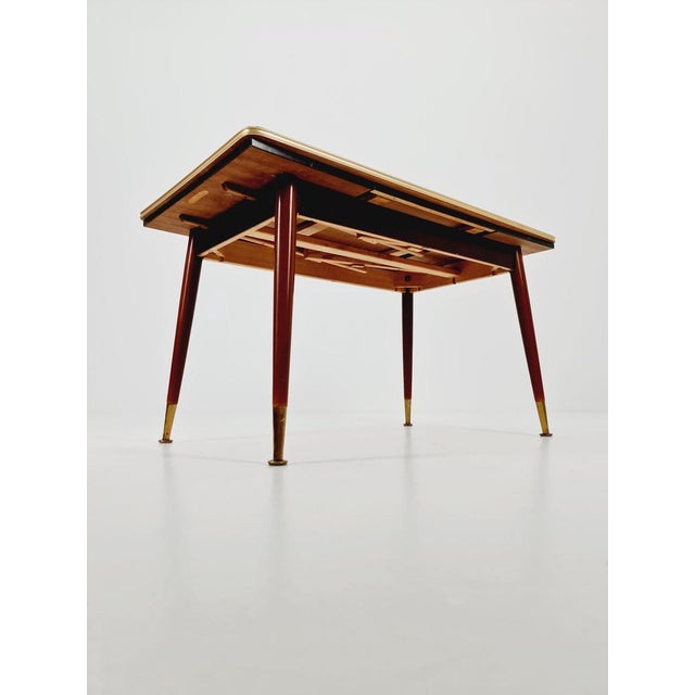 Vintage Extendable Coffe Table, 1950s For Sale - Image 5 of 11