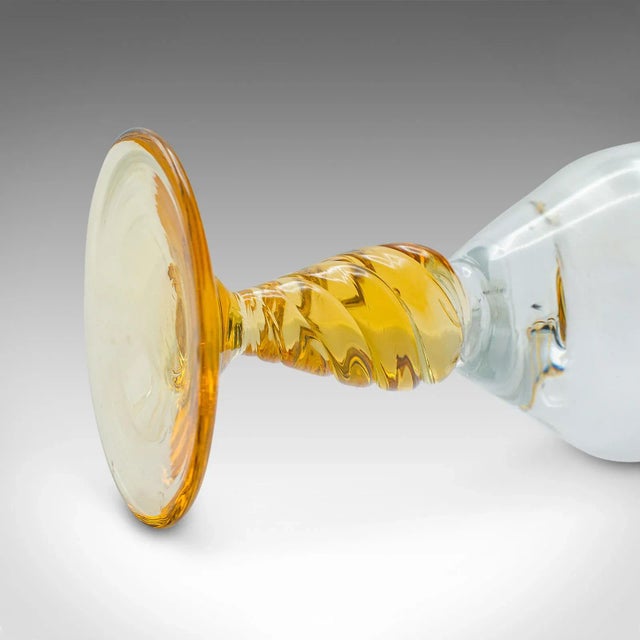 1950's Set of 10 Vintage Stem Glasses For Sale - Image 9 of 9