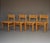 Pine and Seagrass Dining Chairs in the style of Charlotte Perriand, 1960s, Set of 4 For Sale - Image 11 of 11