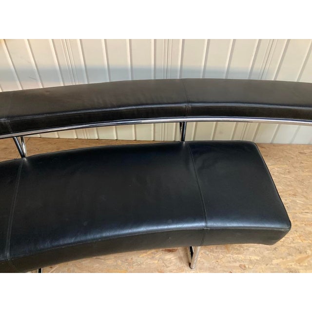 Monte Carlo Leather Sofa by Eileen Gray for Classicon, 1990s For Sale - Image 10 of 18