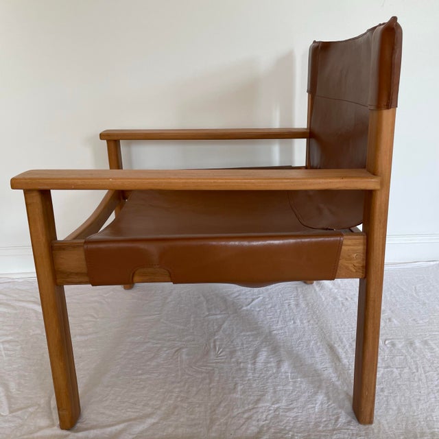 Vintage 70’s Karin Mobring for Ikea Natura Lounge Chair For Sale - Image 10 of 12