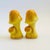 Mid-Century Modern Mid Century Yellow Ceramic Mushroom Salt and Pepper Shakers, Japan For Sale - Image 3 of 10