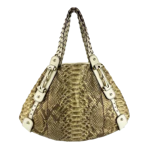 Gucci Python Pelham Handbag