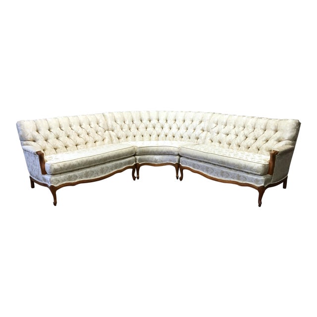Vintage 1960 S French Provincial Sectional Sofa Chairish