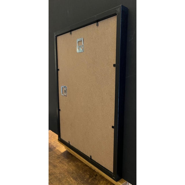 Japanese After Utagawa Hiroshige Japanese Woodblock on Paper, Framed For Sale - Image 3 of 5