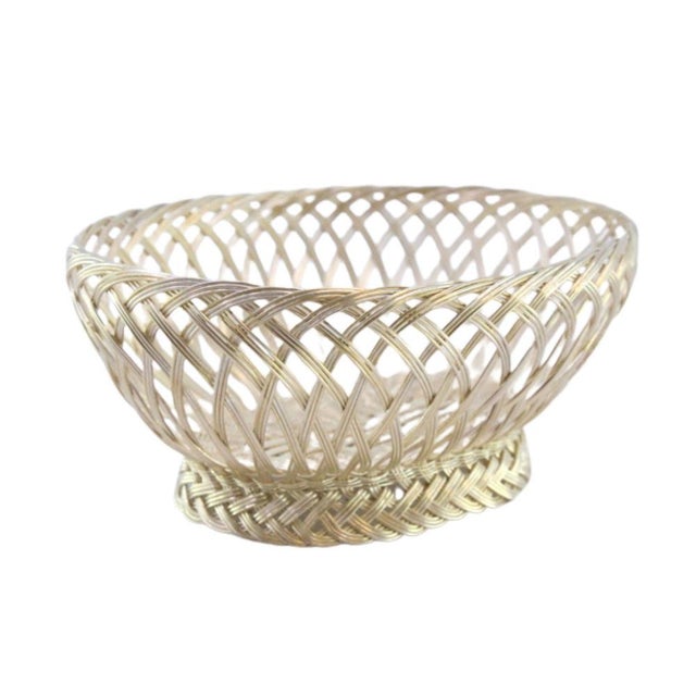 Silver Basket Shaped Silver Wire Ring For Sale - Image 8 of 8