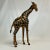1970s 1970s Vintage Safari Leather Wrapped Tabletop Giraffe Figurine. For Sale - Image 5 of 10