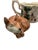 Vintage Fitz & Floyd Reynard Sleeping Fox 5 Piece Tea Service For Sale - Image 6 of 17