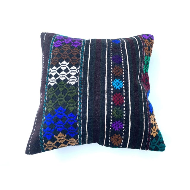 Turkish Kilim Pillow Cover For Sale - Image 11 of 11