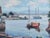 Carol Haydan Coastal Marine Harbor Scene Oil on Canvas Board For Sale In Los Angeles - Image 6 of 9