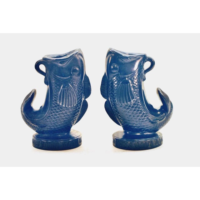 Metal Disco Vases by Just Andersen, 1940s, Set of 2 For Sale - Image 4 of 6