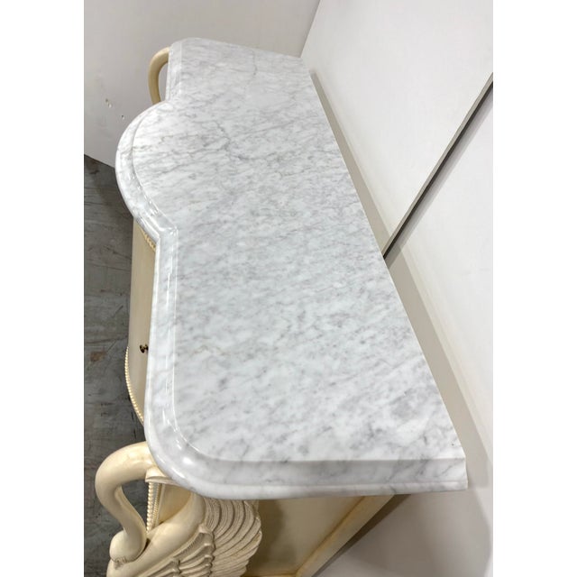 Maitland-Smith Traditional Cream Swan Katherine Credenza For Sale - Image 10 of 10