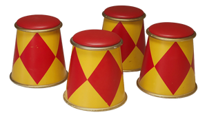 Circus Stools from Eurodisney, Paris, 1980s, Set of 4