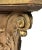 1990s Contemporary Wood Capital With Marble Top For Sale - Image 5 of 6