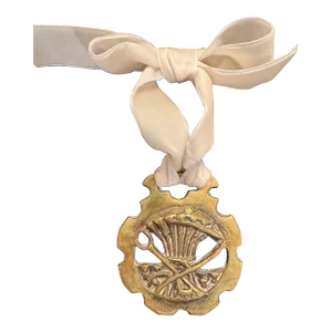 Vintage English Horse Brass Ornament