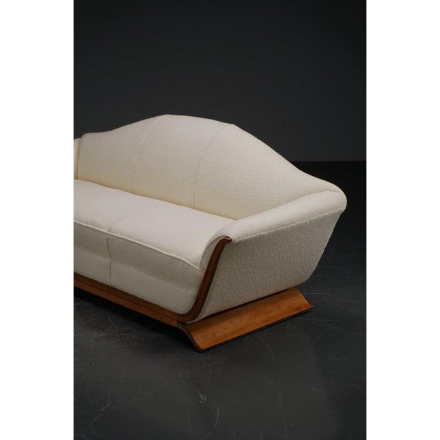 Wood Art Nouveau Sofa by M.A. Reens, 1890s For Sale - Image 7 of 13